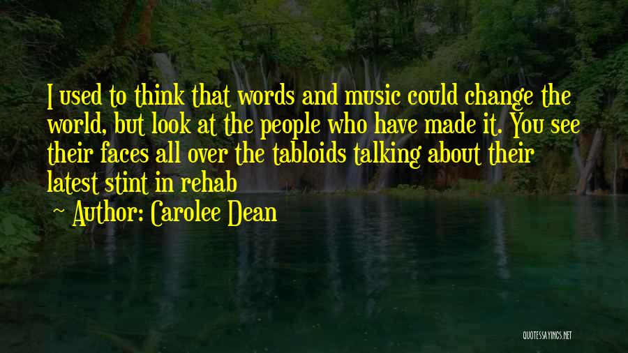 Look Who's Talking Now Quotes By Carolee Dean