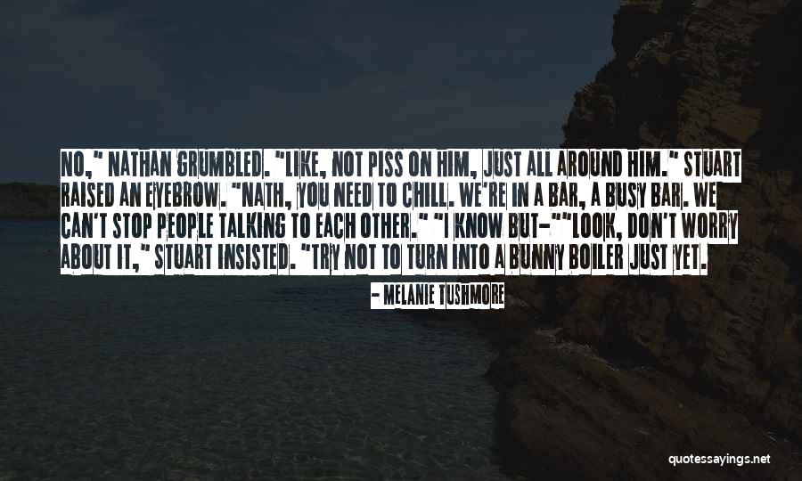 Look Who's Talking Now Quotes By Melanie Tushmore