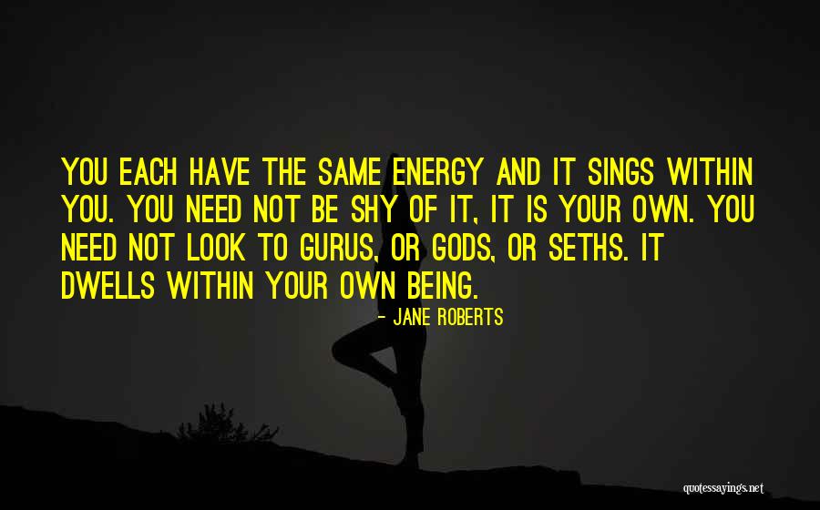 Look Within Quotes By Jane Roberts