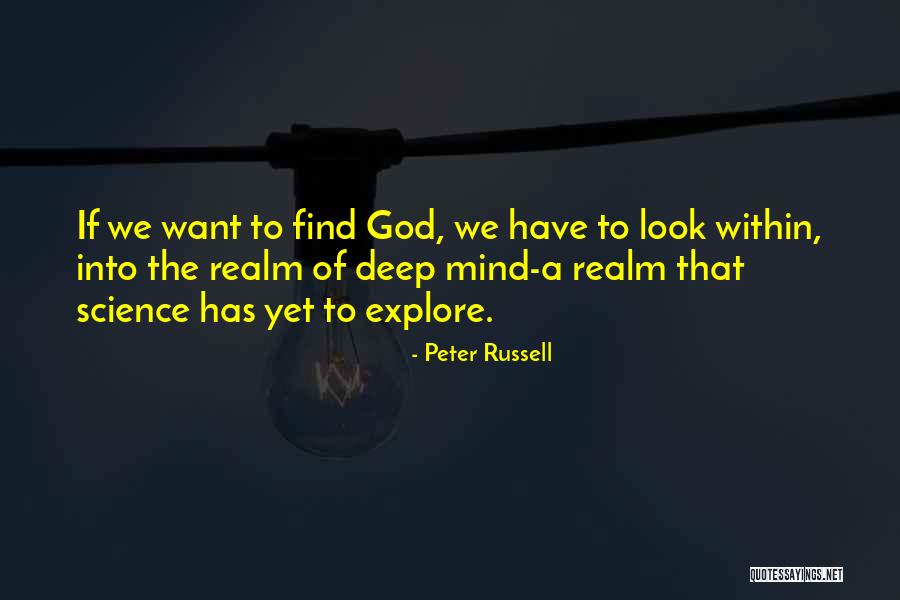 Look Within Quotes By Peter Russell