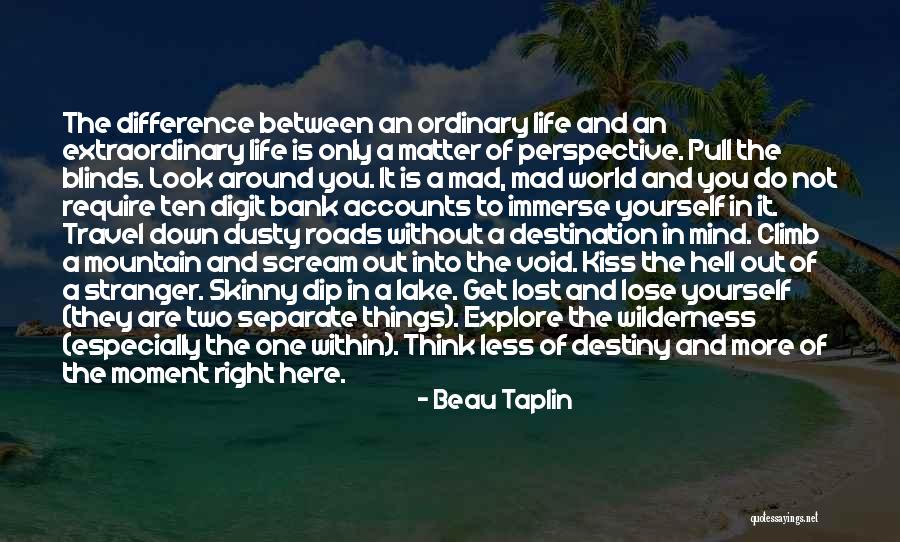 Look Within Yourself Quotes By Beau Taplin