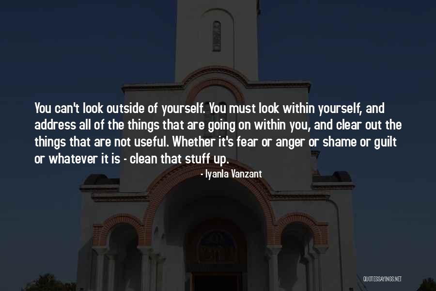 Look Within Yourself Quotes By Iyanla Vanzant