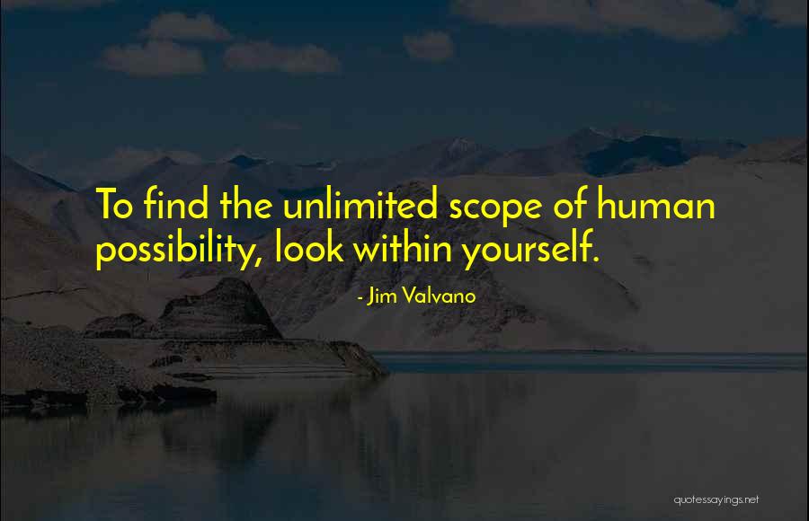 Look Within Yourself Quotes By Jim Valvano