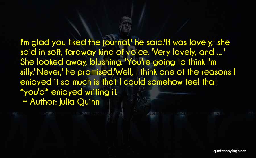 Looked Away Quotes By Julia Quinn