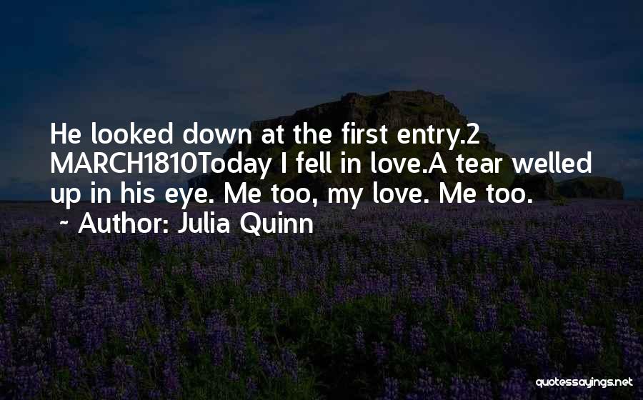 Looked Down Quotes By Julia Quinn