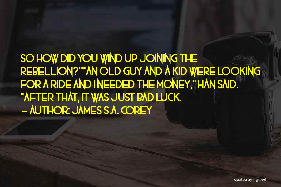 Looking After You Quotes By James S.A. Corey