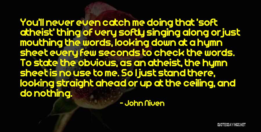 Looking Ahead Quotes By John Niven