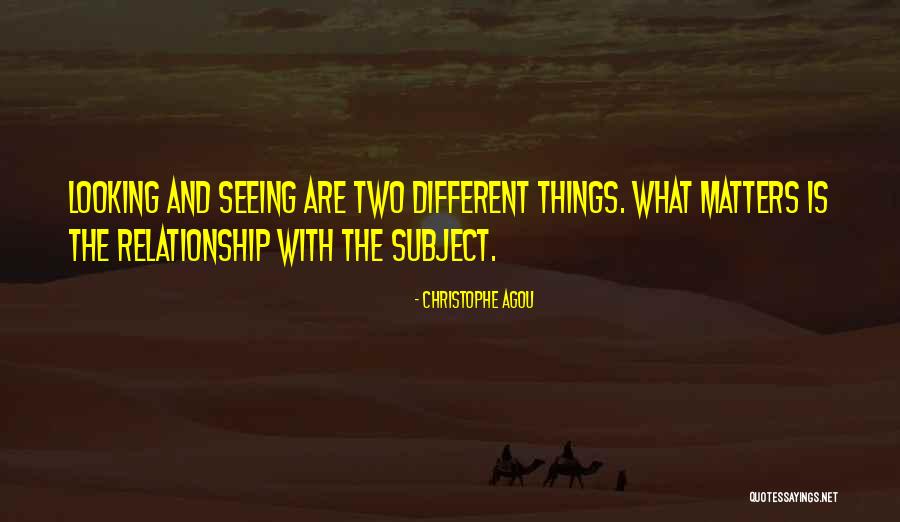 Looking And Seeing Quotes By Christophe Agou Looking And Seeing Quotes By Christophe Agou
