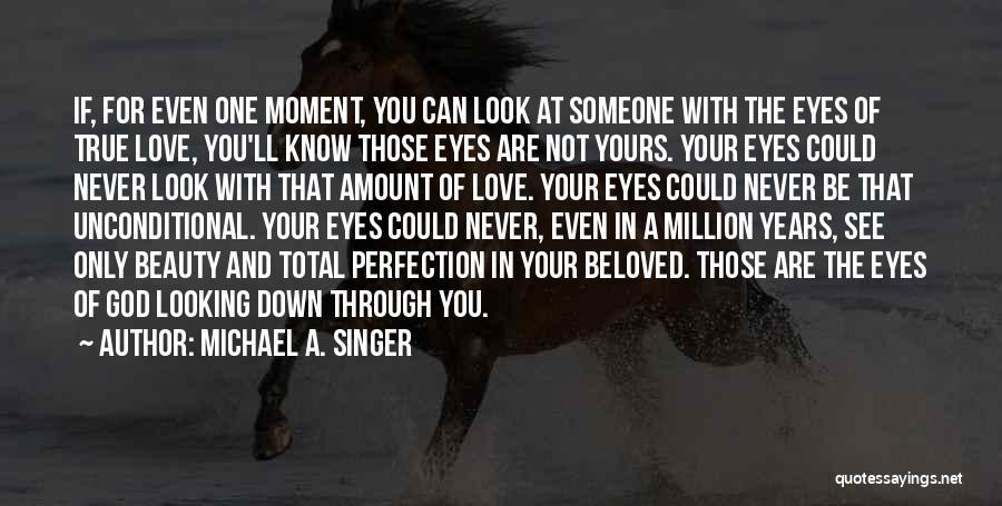 Looking At Someone You Love Quotes By Michael A. Singer