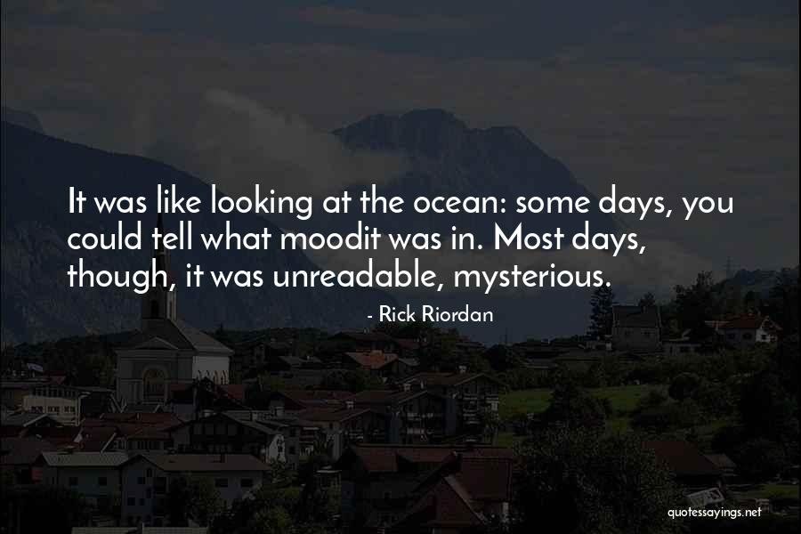 Looking At The Ocean Quotes By Rick Riordan Looking At The Ocean Quotes By Rick Riordan