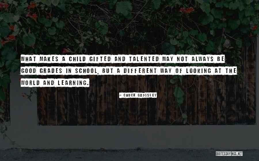 Looking At The World In A Different Way Quotes By Chuck Grassley Looking At The World In A Different Way Quotes By Chuck Grassley