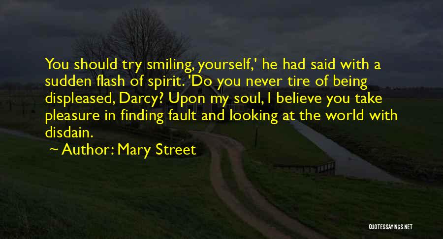 Looking At You And Smiling Quotes By Mary Street