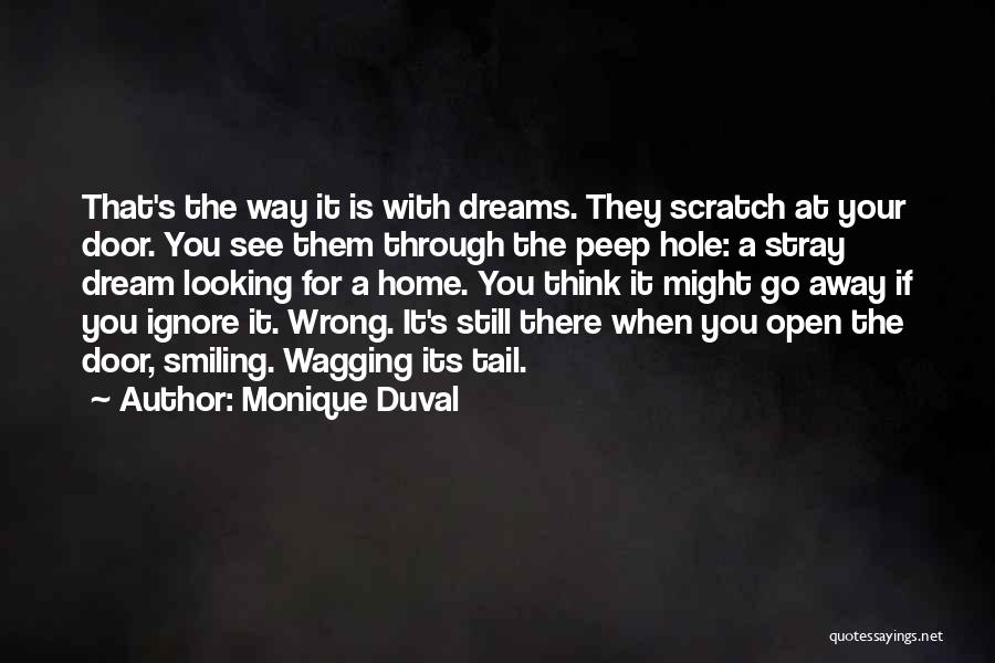 Looking Away Quotes By Monique Duval