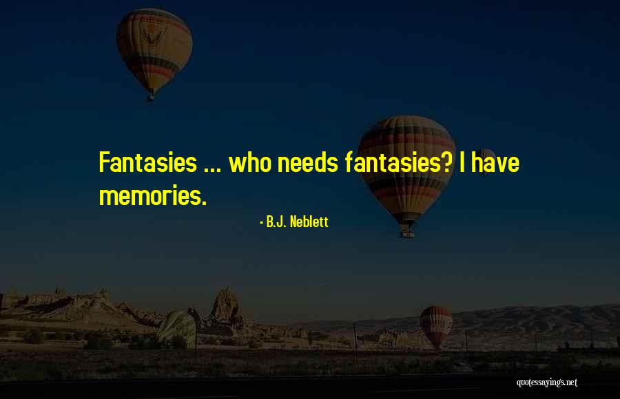 Looking Back Love Quotes By B.J. Neblett