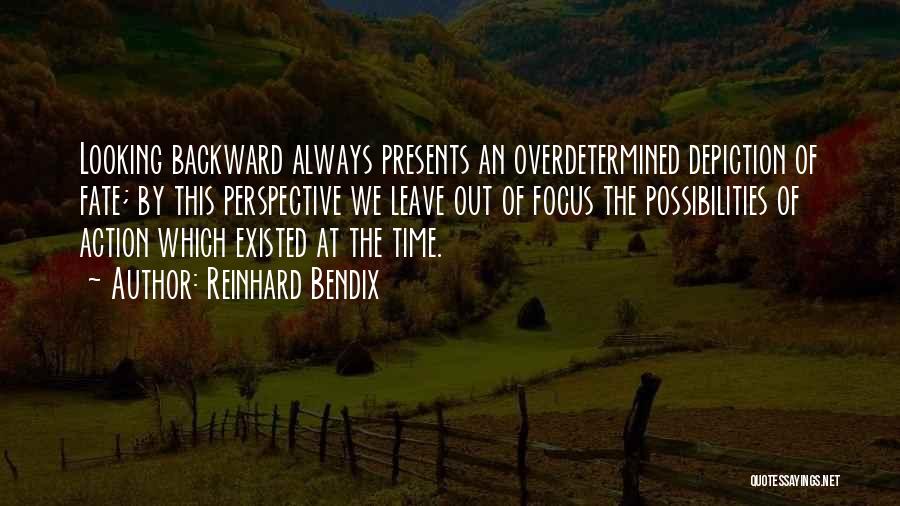 Looking Backward Quotes By Reinhard Bendix