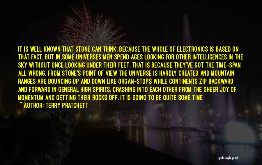 Looking Backward Quotes By Terry Pratchett