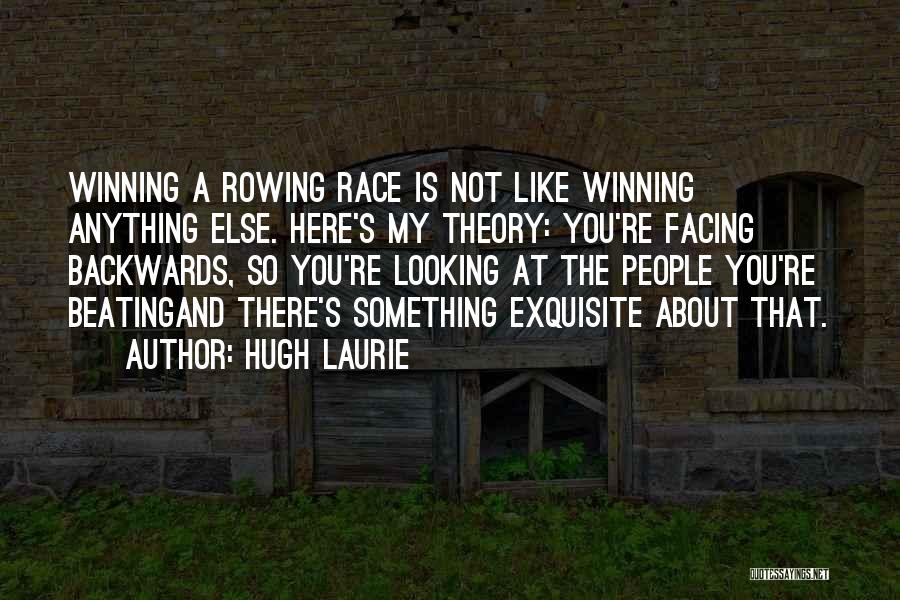 Looking Backwards Quotes By Hugh Laurie