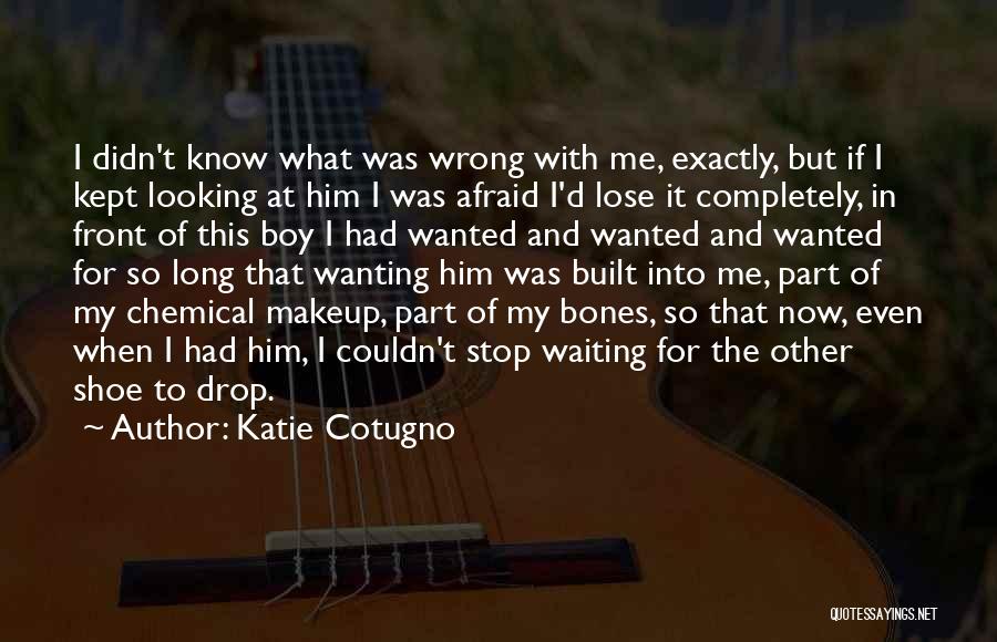 Looking Boy Quotes By Katie Cotugno