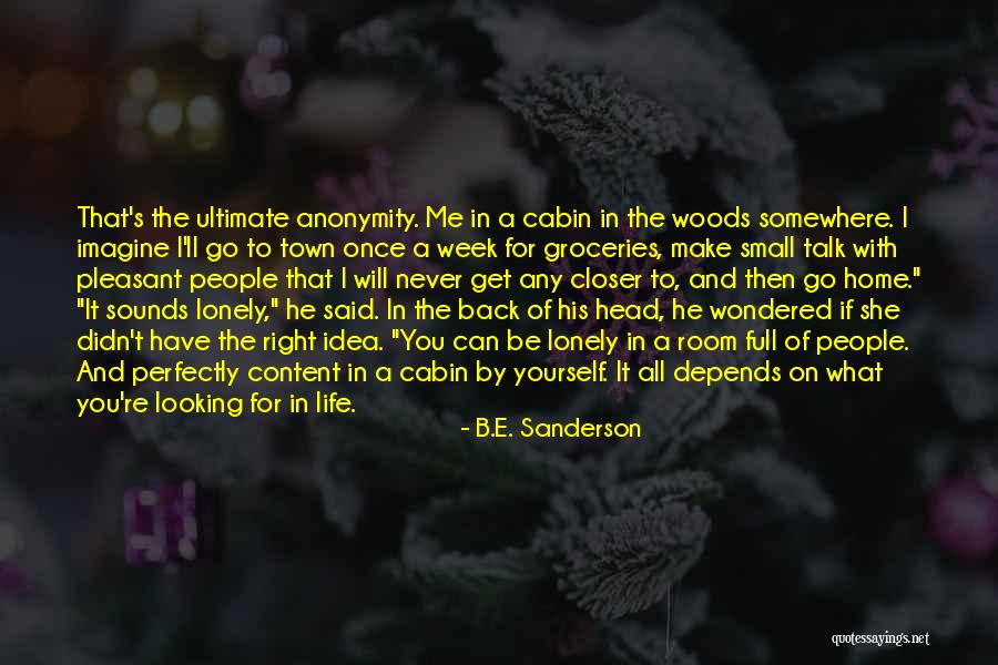 Looking Closer Quotes By B.E. Sanderson