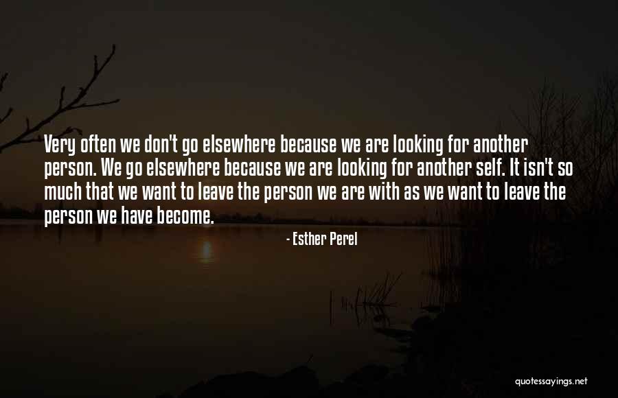 Looking Elsewhere Quotes By Esther Perel