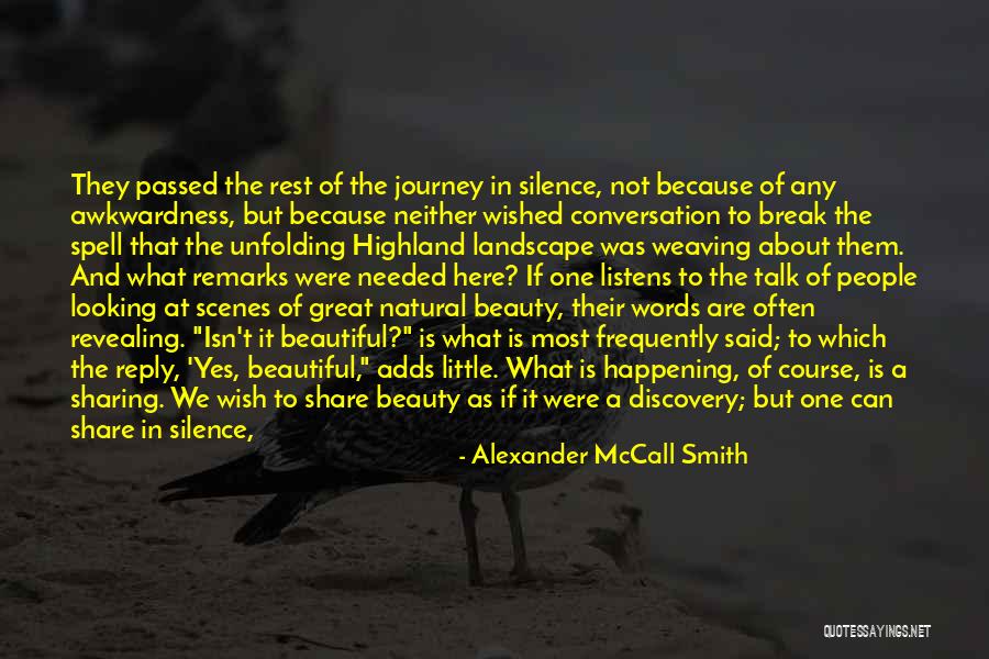 Looking For Beauty Quotes By Alexander McCall Smith Looking For Beauty Quotes By Alexander McCall Smith