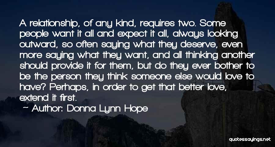 Looking For Someone Love Quotes By Donna Lynn Hope