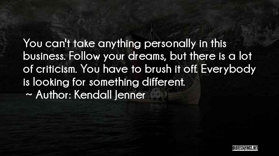 Looking For Something Different Quotes By Kendall Jenner