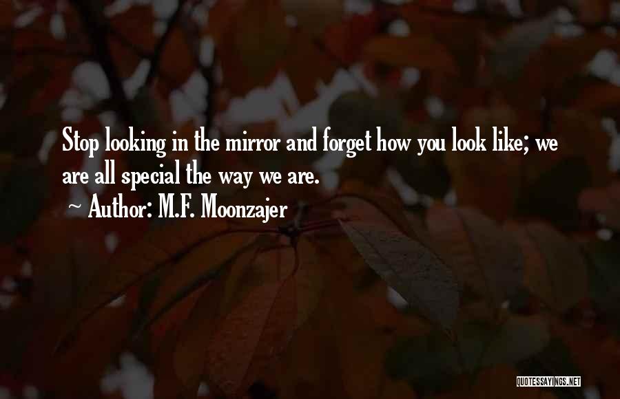 Looking For Something Special Quotes By M.F. Moonzajer