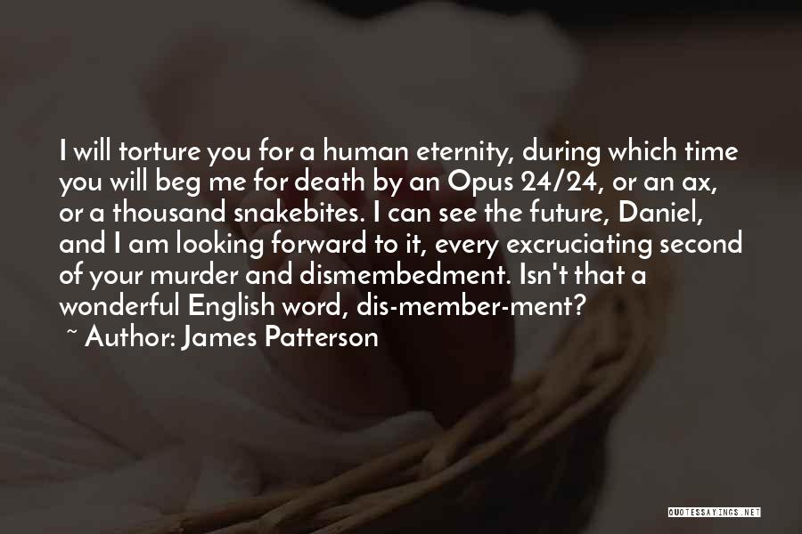 Looking Forward To Death Quotes By James Patterson