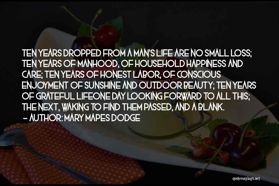 Looking Forward To Life Quotes By Mary Mapes Dodge