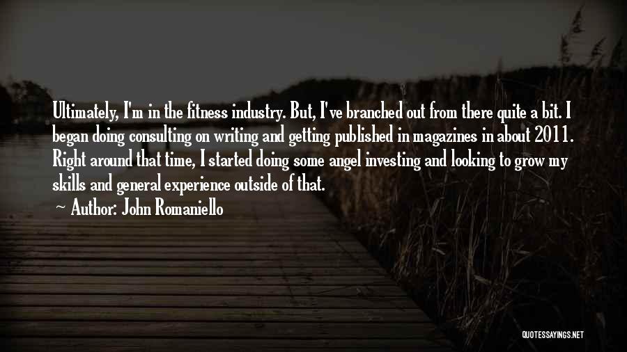 Looking From The Outside In Quotes By John Romaniello