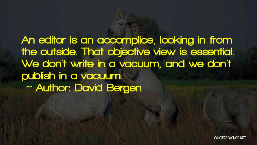 Looking From The Outside Quotes By David Bergen
