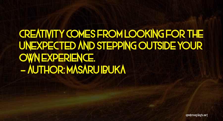 Looking From The Outside Quotes By Masaru Ibuka