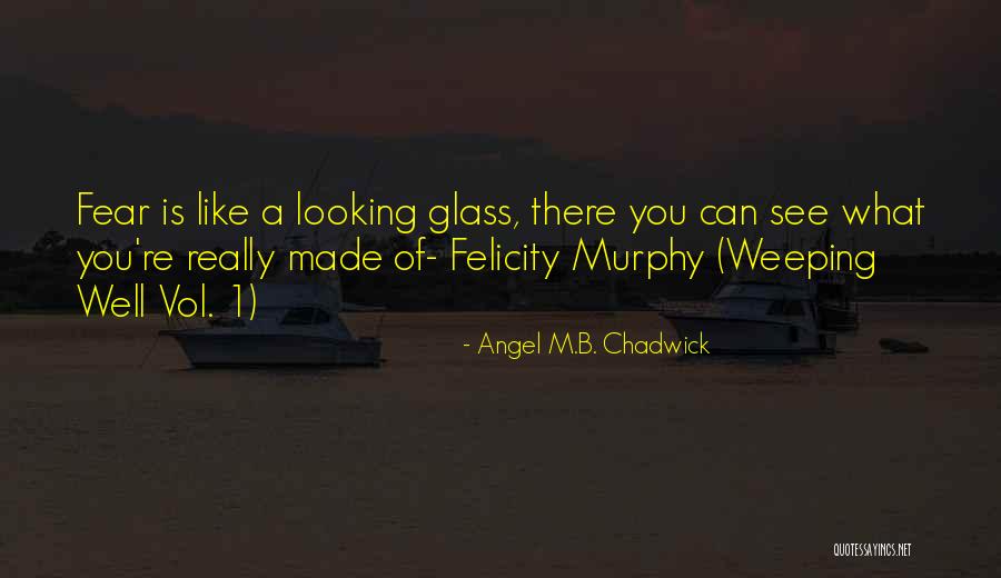 Looking Glass 1 Quotes By Angel M.B. Chadwick Looking Glass 1 Quotes By Angel M.B. Chadwick