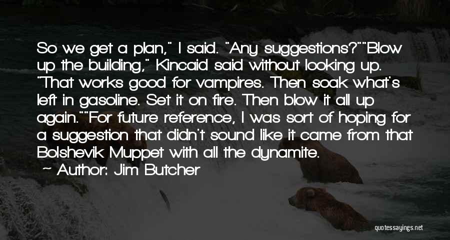 Looking Good Future Quotes By Jim Butcher