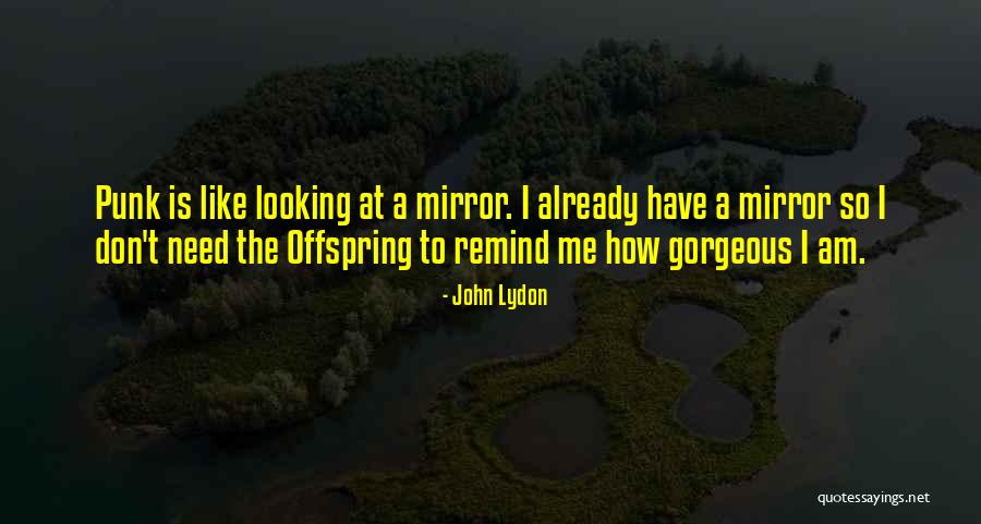 Looking Gorgeous Quotes By John Lydon Looking Gorgeous Quotes By John Lydon