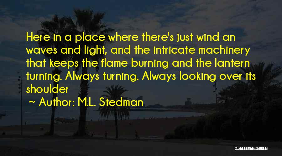 Looking Here And There Quotes By M.L. Stedman