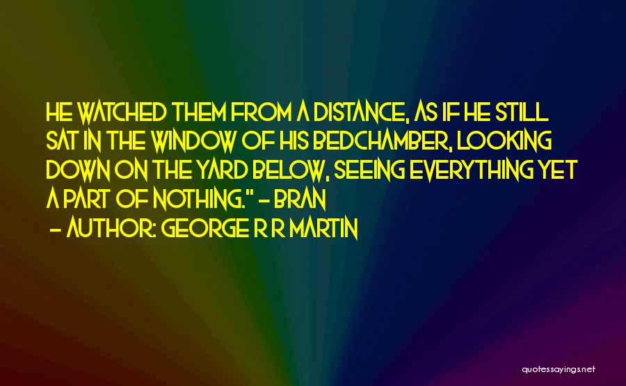 Looking In The Distance Quotes By George R R Martin