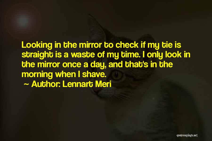 Looking In The Mirror Quotes By Lennart Meri