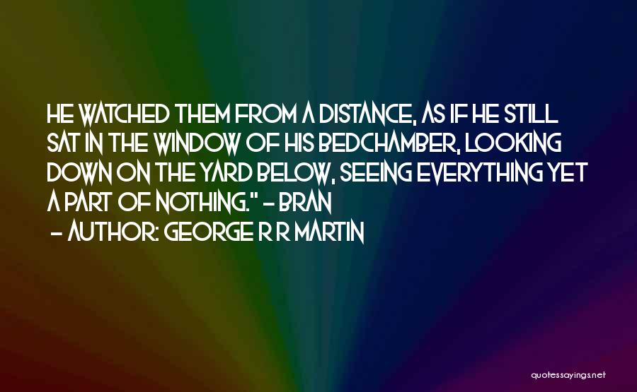 Looking Into The Distance Quotes By George R R Martin