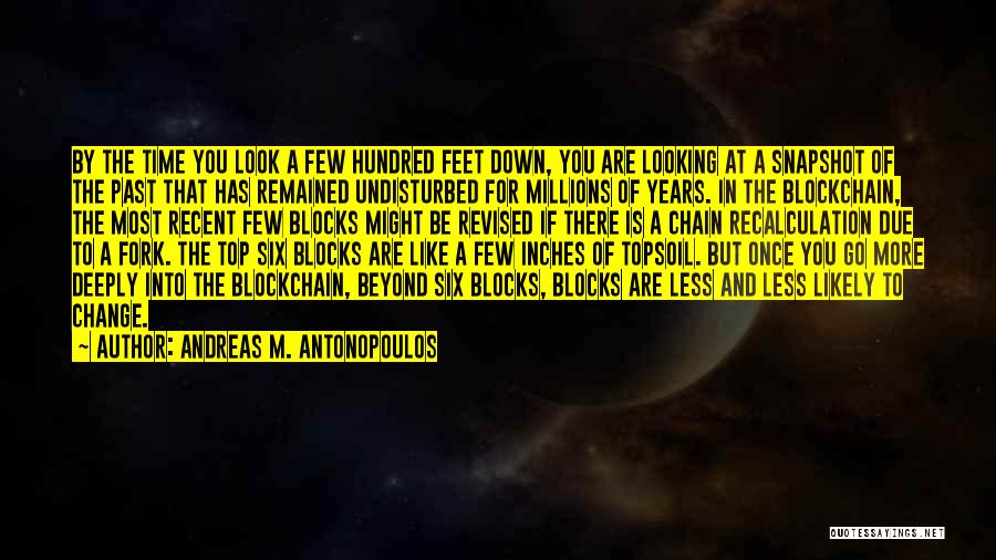 Looking Into The Past Quotes By Andreas M. Antonopoulos