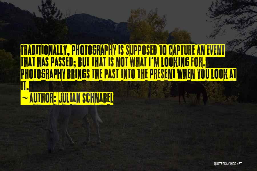 Looking Into The Past Quotes By Julian Schnabel