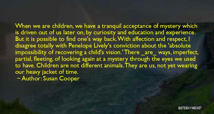 Looking Into Your Child's Eyes Quotes By Susan Cooper