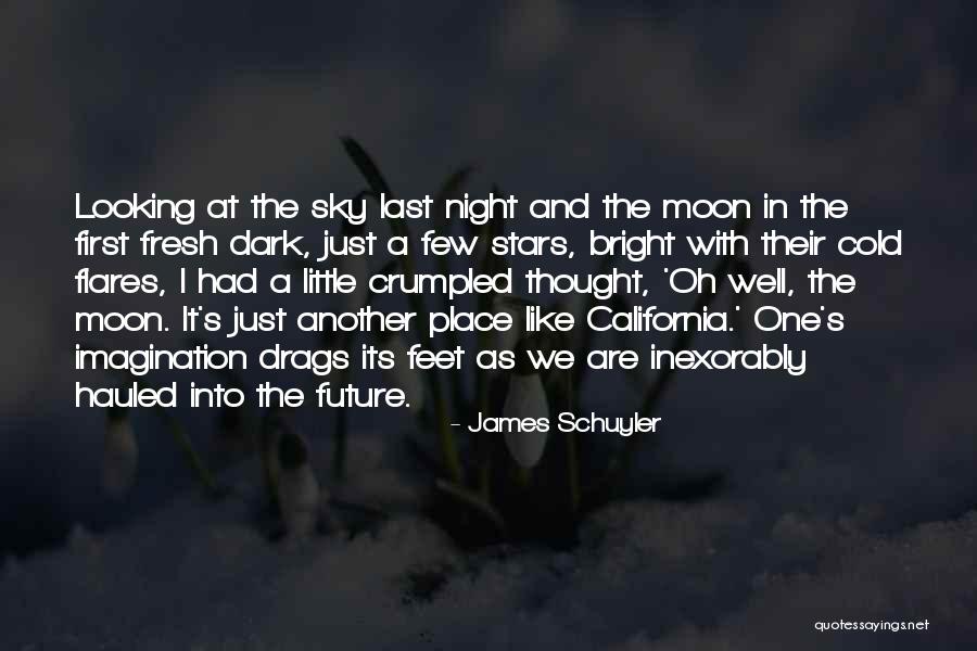 Looking Moon Quotes By James Schuyler Looking Moon Quotes By James Schuyler