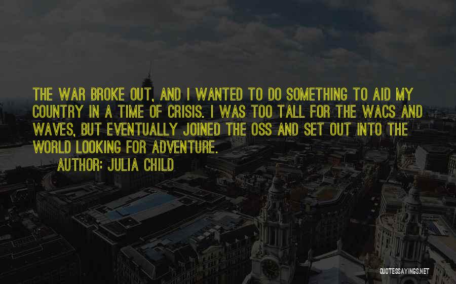 Looking Out Into The World Quotes By Julia Child