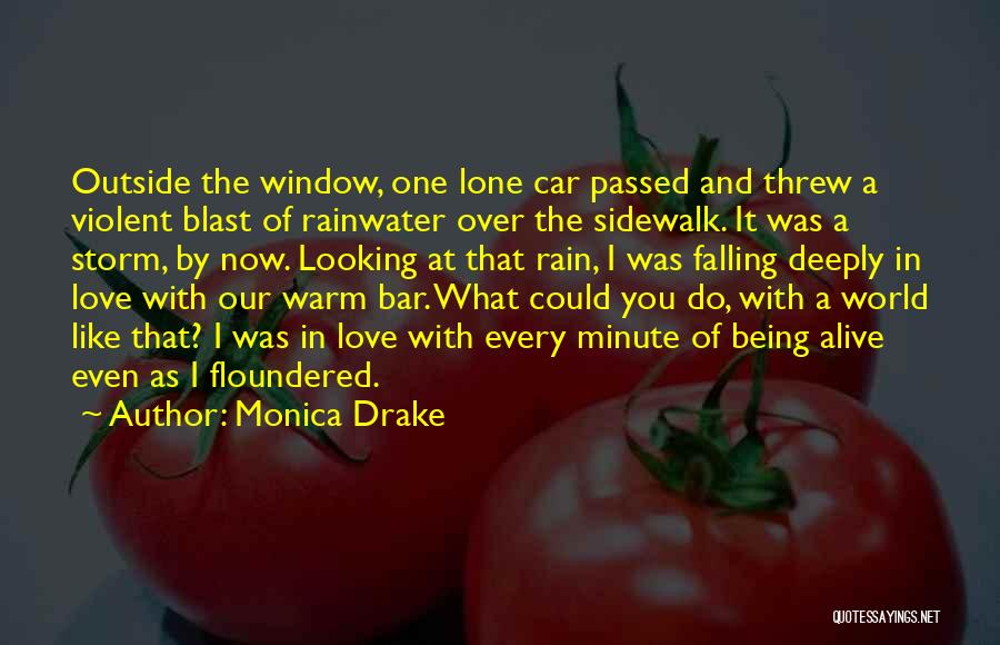 Looking Outside Window Quotes By Monica Drake
