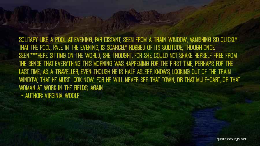 Looking Outside Window Quotes By Virginia Woolf