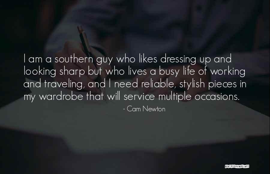 Looking Sharp Quotes By Cam Newton