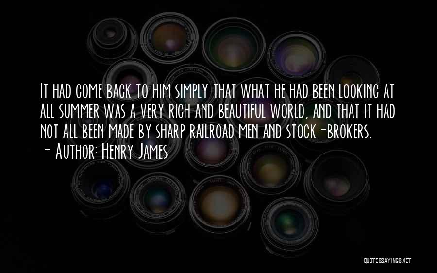 Looking Sharp Quotes By Henry James