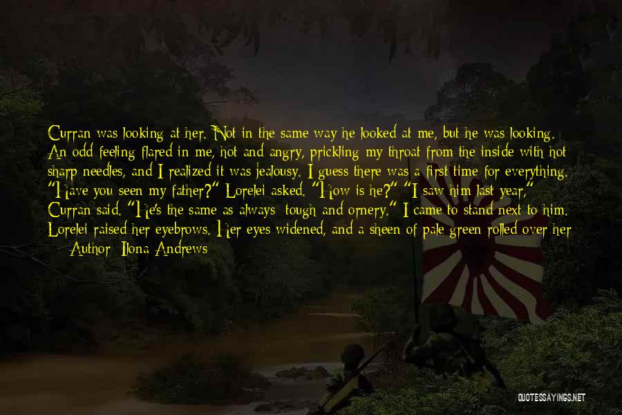 Looking Sharp Quotes By Ilona Andrews